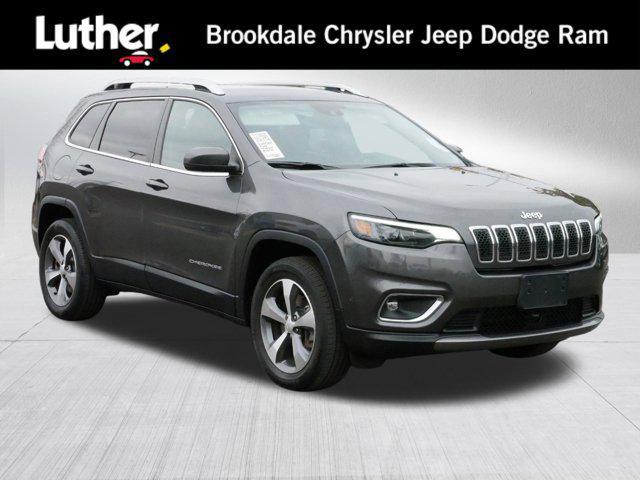 used 2021 Jeep Cherokee car, priced at $25,196