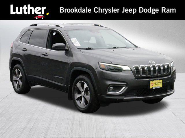 used 2021 Jeep Cherokee car, priced at $25,499