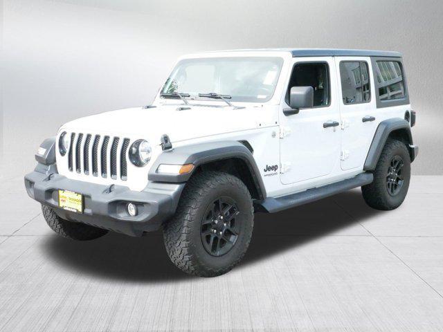 used 2020 Jeep Wrangler Unlimited car, priced at $27,998