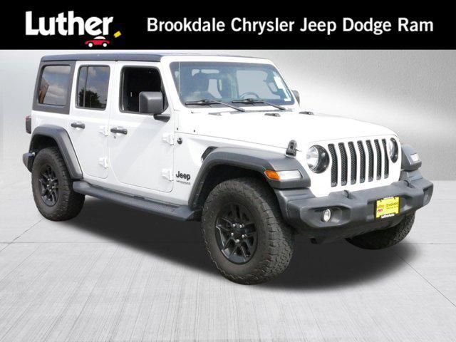 used 2020 Jeep Wrangler Unlimited car, priced at $30,608