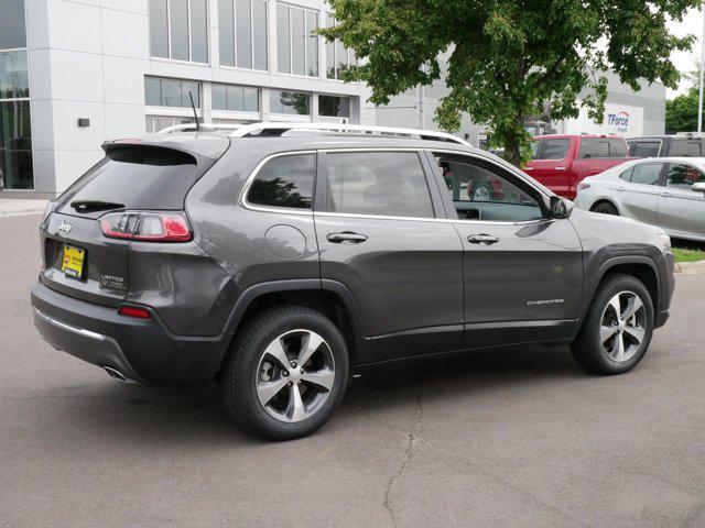 used 2021 Jeep Cherokee car, priced at $25,688