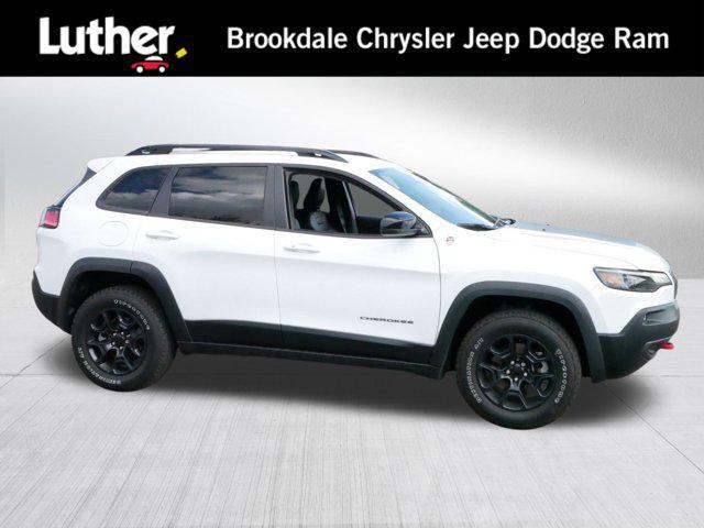 used 2022 Jeep Cherokee car, priced at $27,007
