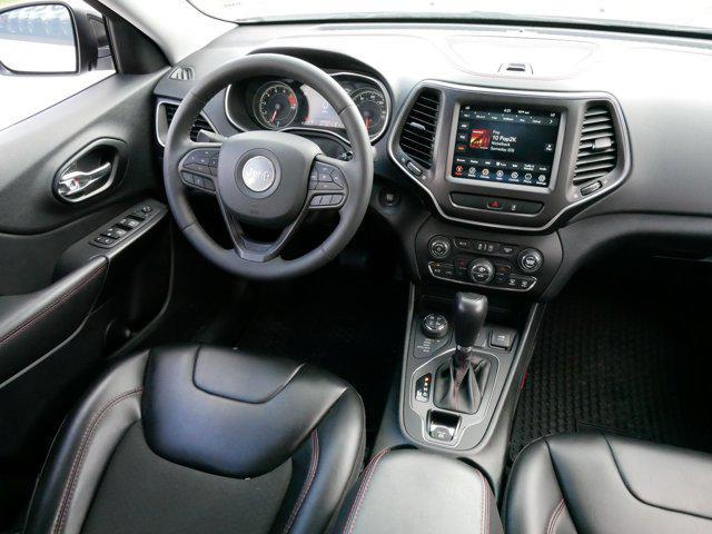 used 2022 Jeep Cherokee car, priced at $27,005