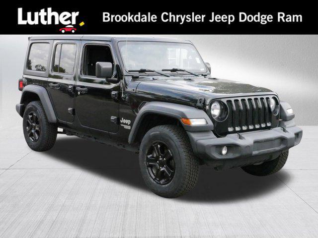 used 2020 Jeep Wrangler Unlimited car, priced at $28,188