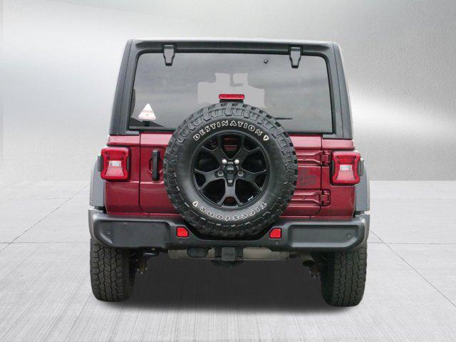 used 2021 Jeep Wrangler car, priced at $32,150