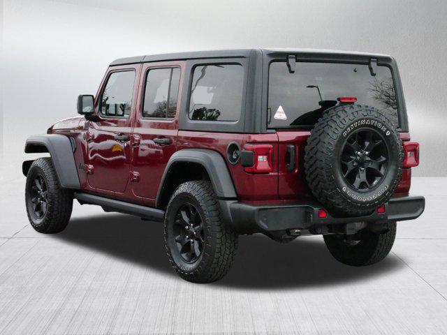 used 2021 Jeep Wrangler car, priced at $32,150