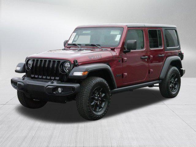 used 2021 Jeep Wrangler car, priced at $32,150