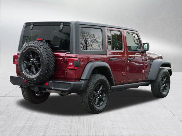 used 2021 Jeep Wrangler car, priced at $32,150