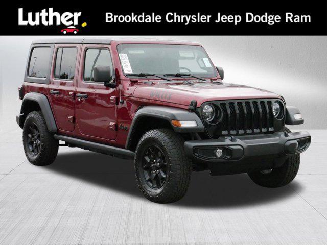 used 2021 Jeep Wrangler car, priced at $32,150