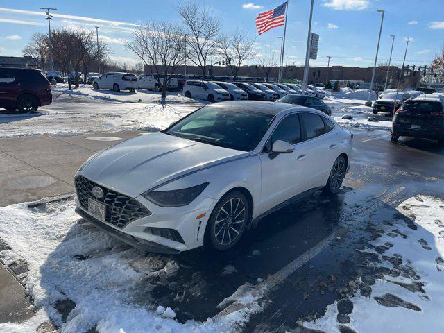 used 2021 Hyundai Sonata car, priced at $20,887