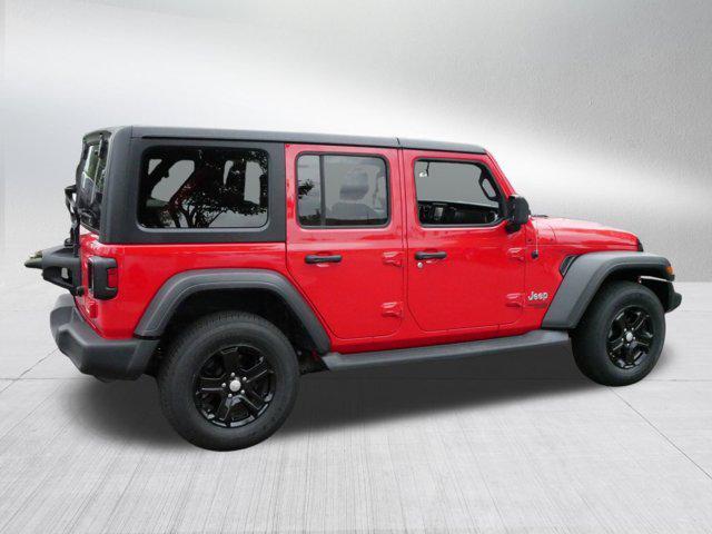 used 2018 Jeep Wrangler Unlimited car, priced at $22,307