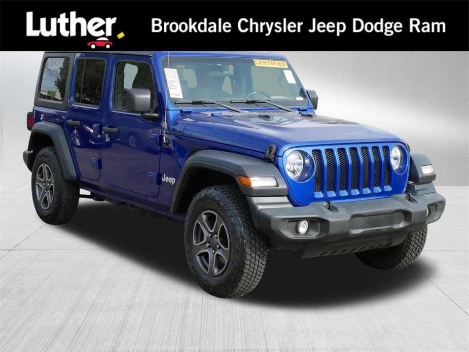 used 2018 Jeep Wrangler Unlimited car, priced at $27,222
