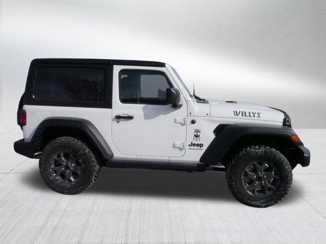 used 2021 Jeep Wrangler car, priced at $27,400