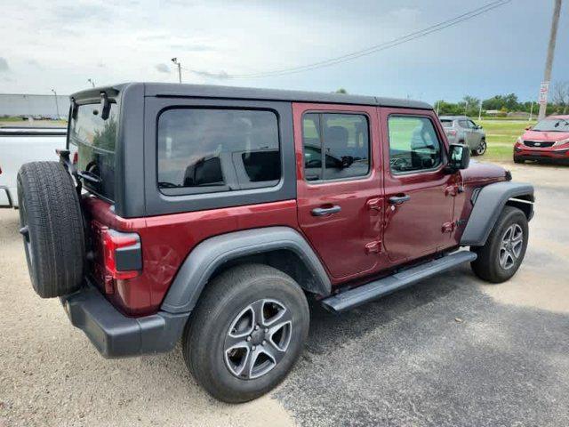 used 2021 Jeep Wrangler Unlimited car, priced at $30,855