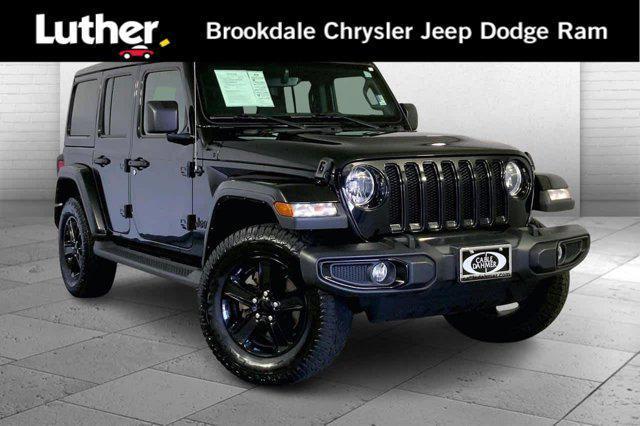 used 2021 Jeep Wrangler Unlimited car, priced at $31,798