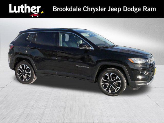 used 2022 Jeep Compass car, priced at $21,900