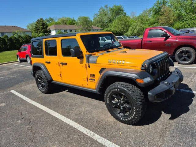 used 2021 Jeep Wrangler car, priced at $31,805