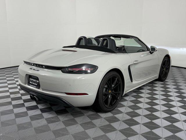 used 2025 Porsche 718 Boxster car, priced at $89,435