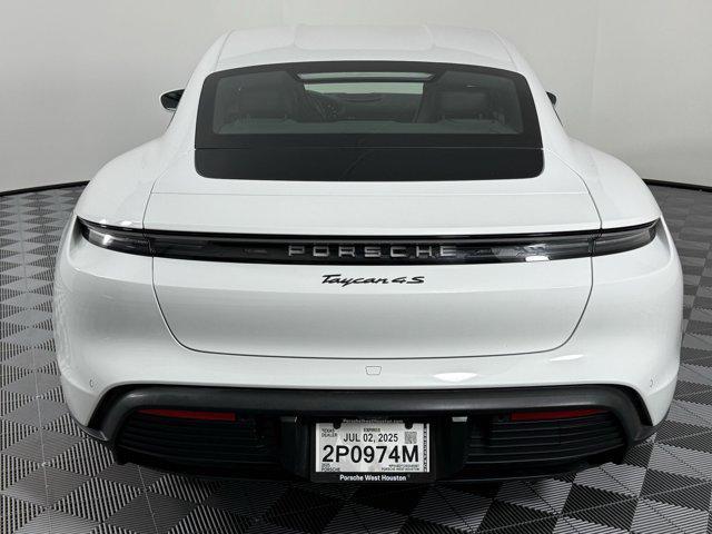used 2025 Porsche Taycan car, priced at $114,999