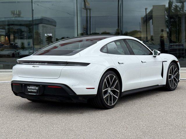 used 2025 Porsche Taycan car, priced at $109,395