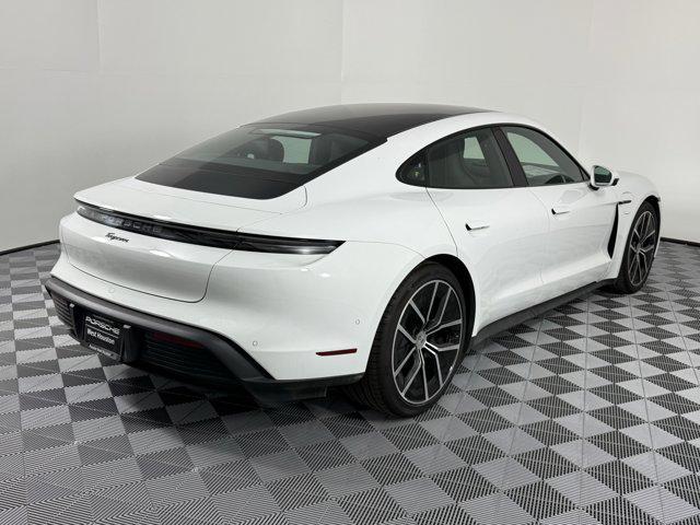 used 2025 Porsche Taycan car, priced at $109,395