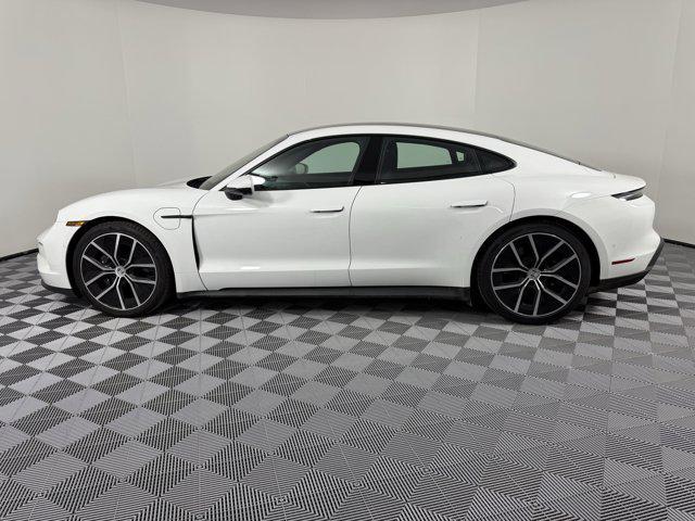 used 2025 Porsche Taycan car, priced at $109,395