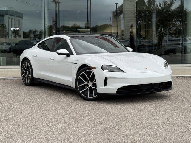 used 2025 Porsche Taycan car, priced at $109,395
