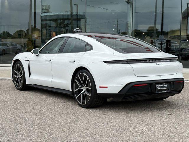used 2025 Porsche Taycan car, priced at $109,395