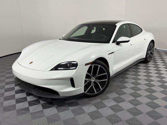 used 2025 Porsche Taycan car, priced at $109,395