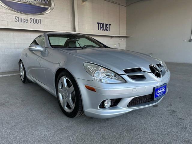 used 2005 Mercedes-Benz SLK-Class car, priced at $12,998