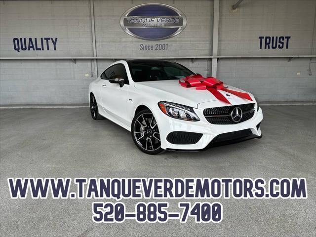 used 2017 Mercedes-Benz AMG C 43 car, priced at $31,998