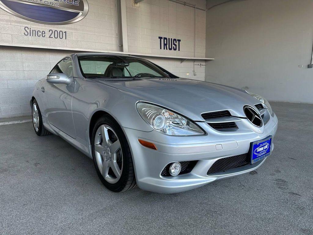 used 2005 Mercedes-Benz SLK-Class car, priced at $12,498