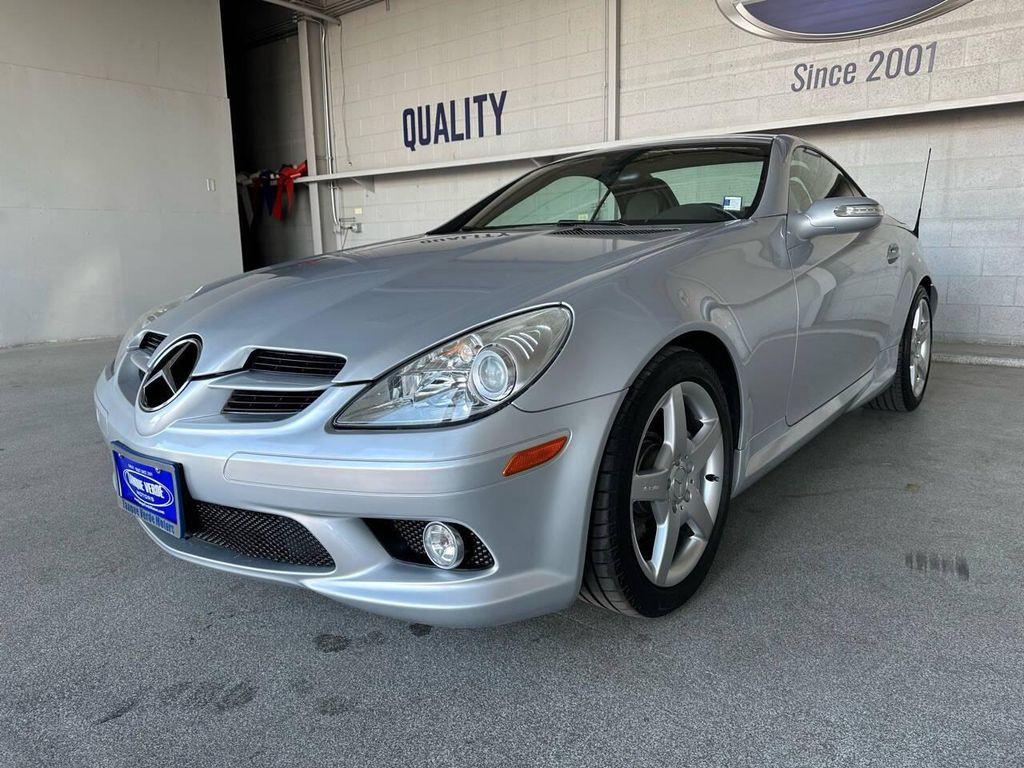 used 2005 Mercedes-Benz SLK-Class car, priced at $12,498