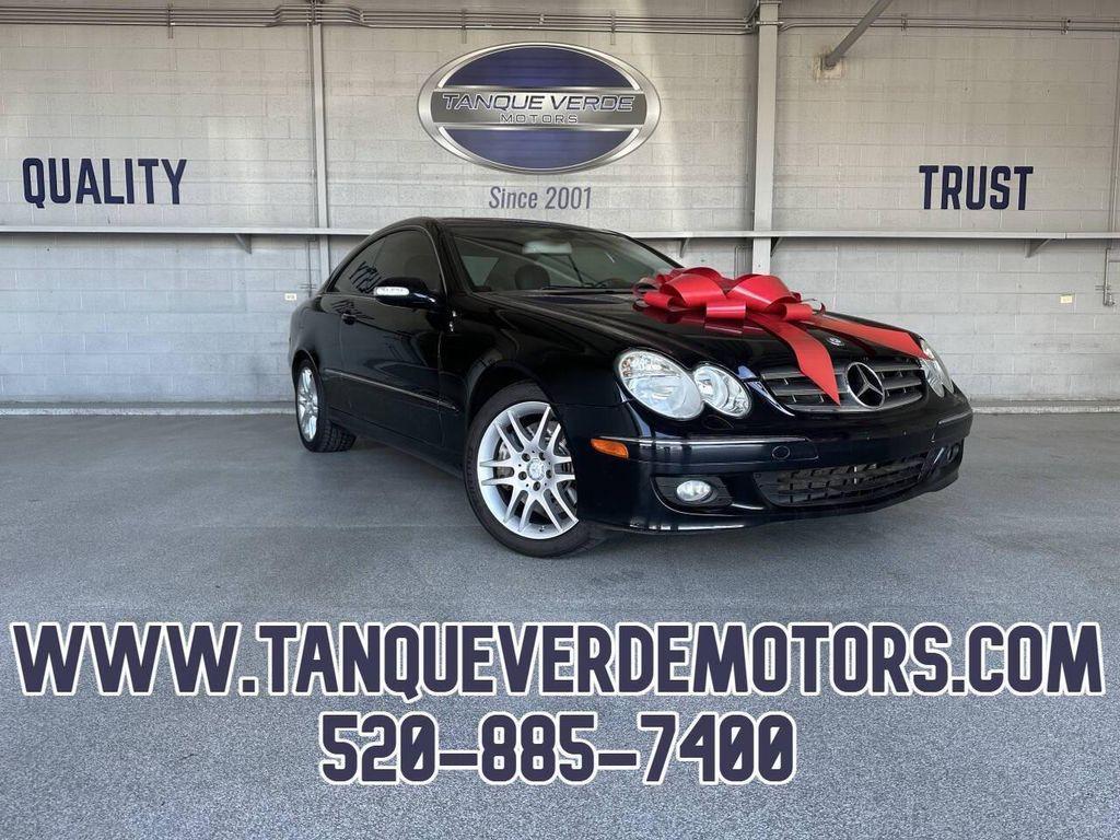 used 2009 Mercedes-Benz CLK-Class car, priced at $4,998