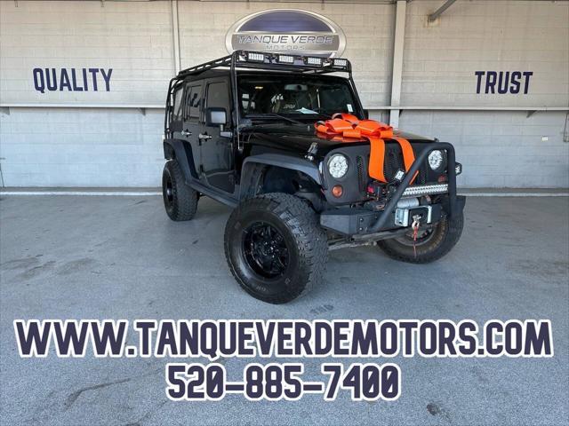 used 2010 Jeep Wrangler Unlimited car, priced at $21,998