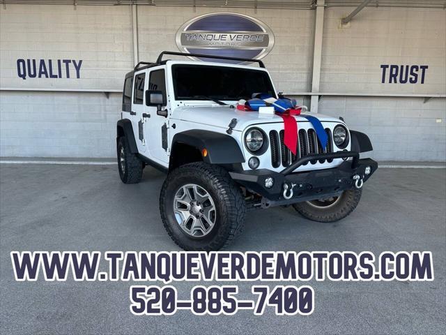 used 2015 Jeep Wrangler Unlimited car, priced at $23,998