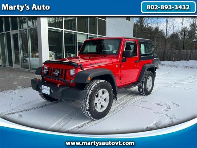 used 2015 Jeep Wrangler car, priced at $16,490