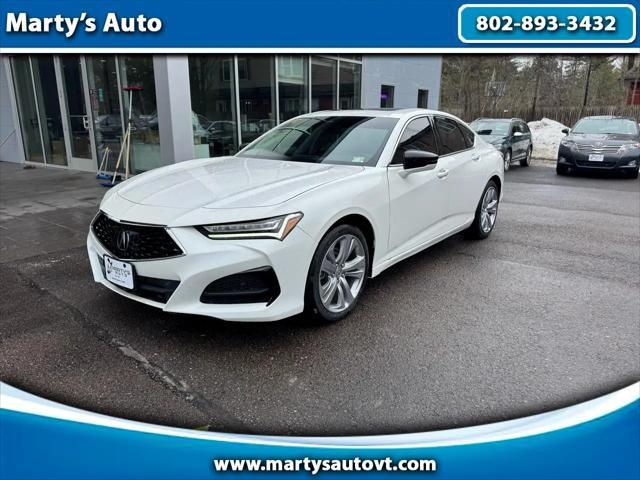 used 2021 Acura TLX car, priced at $29,990