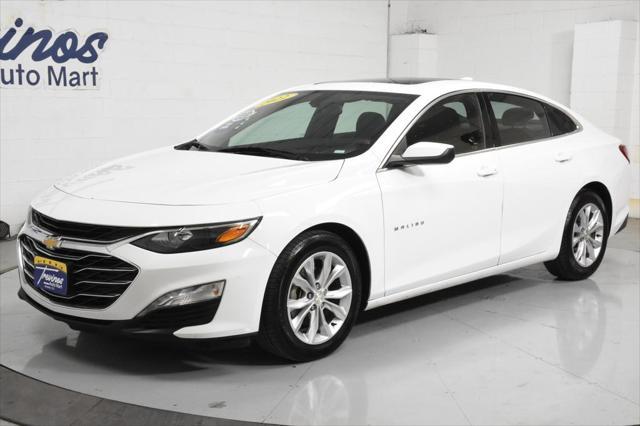 used 2022 Chevrolet Malibu car, priced at $19,200