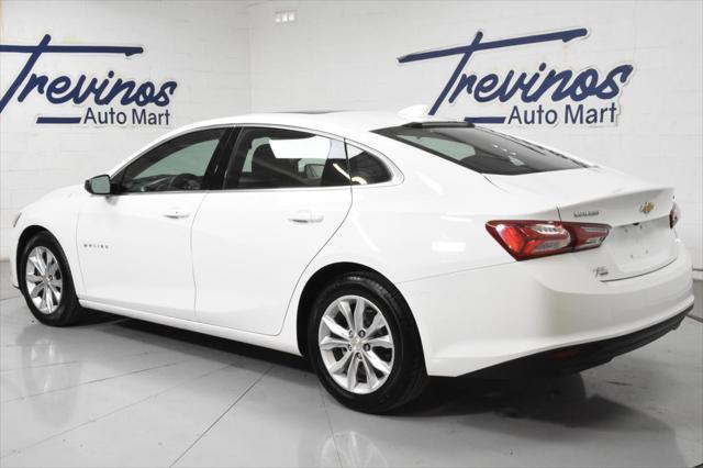 used 2022 Chevrolet Malibu car, priced at $19,200