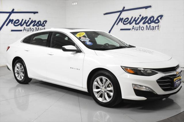 used 2022 Chevrolet Malibu car, priced at $19,200