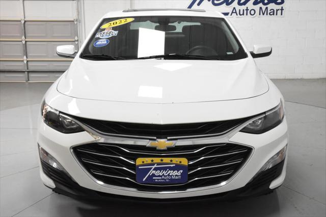 used 2022 Chevrolet Malibu car, priced at $19,200