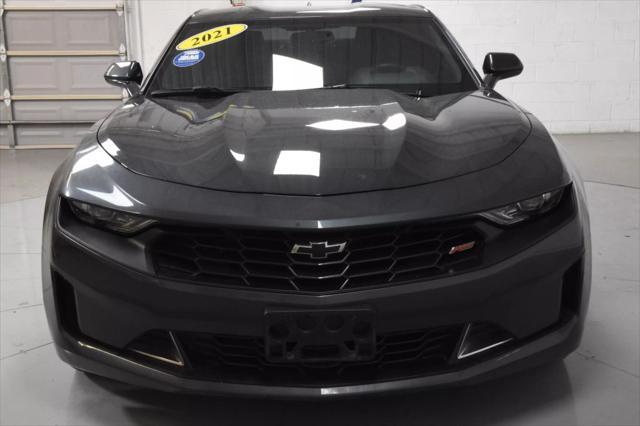 used 2021 Chevrolet Camaro car, priced at $28,550