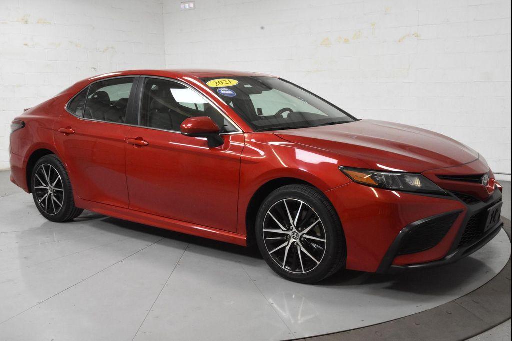 used 2021 Toyota Camry car, priced at $22,077