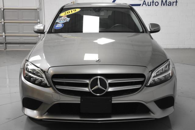 used 2019 Mercedes-Benz C-Class car, priced at $27,400