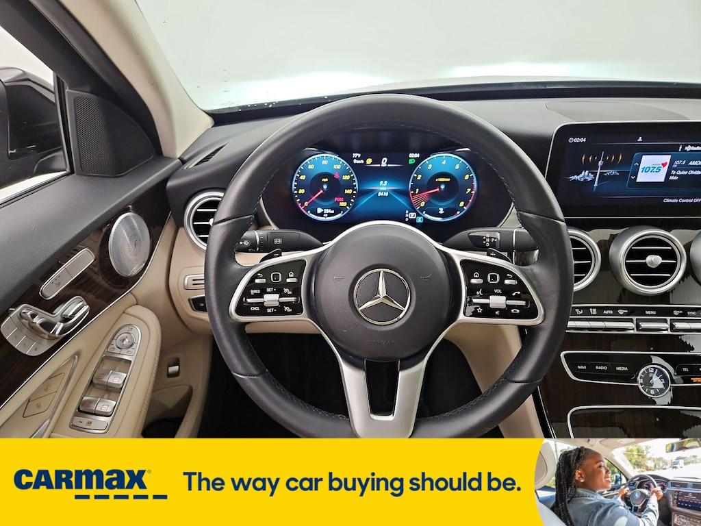 used 2021 Mercedes-Benz C-Class car, priced at $33,998