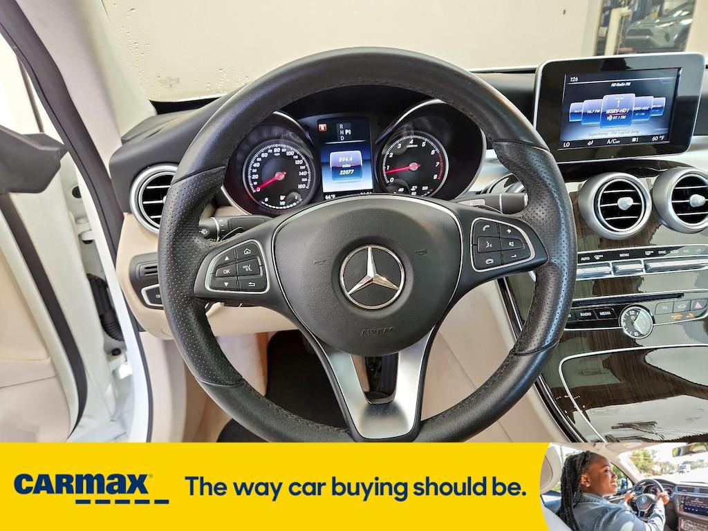 used 2017 Mercedes-Benz C-Class car, priced at $26,998