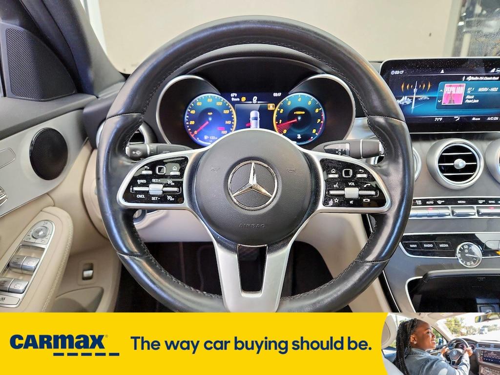 used 2021 Mercedes-Benz C-Class car, priced at $29,998