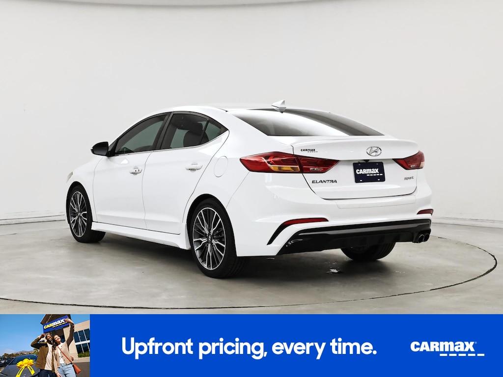 used 2018 Hyundai Elantra car, priced at $17,998