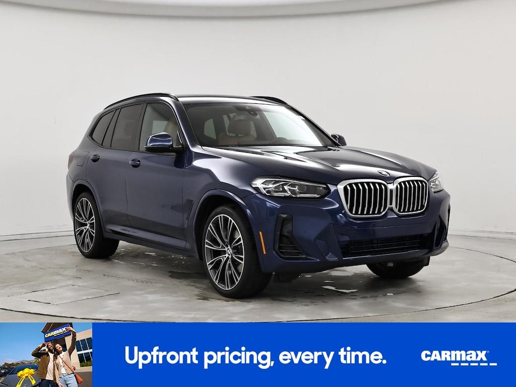 used 2022 BMW X3 car, priced at $34,998